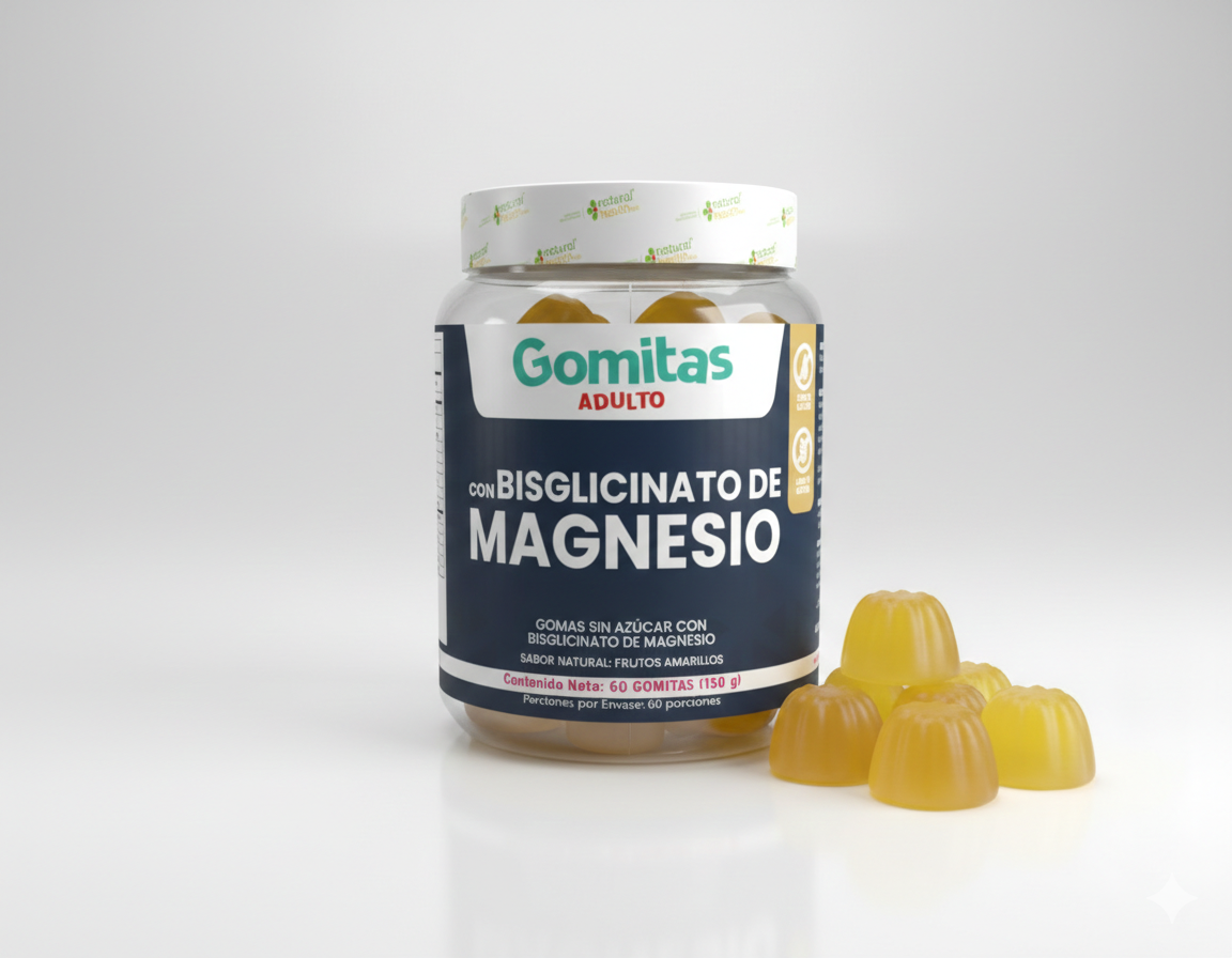 Gomitas de Bisglicinato de Magnesio Makila